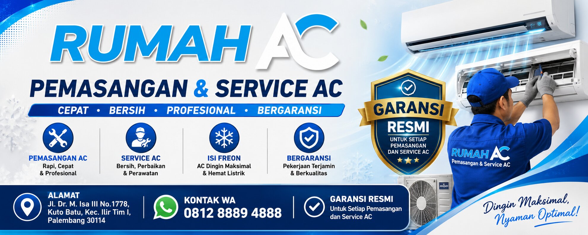 Rumah AC Palembang Banner 1